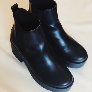 Black H&M Ankle Booties